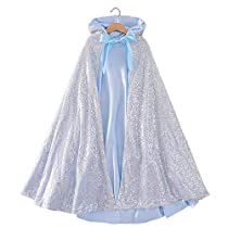 Check this out on Amazon Crown Bag, Princess Cape, Fabric Crown, Boho Festival Fashion, Hooded Cape, Blue Accessories, Hooded Cloak, White Accessories, Christmas Costumes