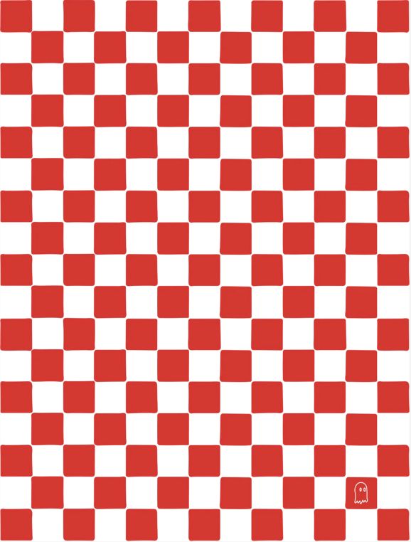 a red and white checkerboard pattern that is very similar to the same background