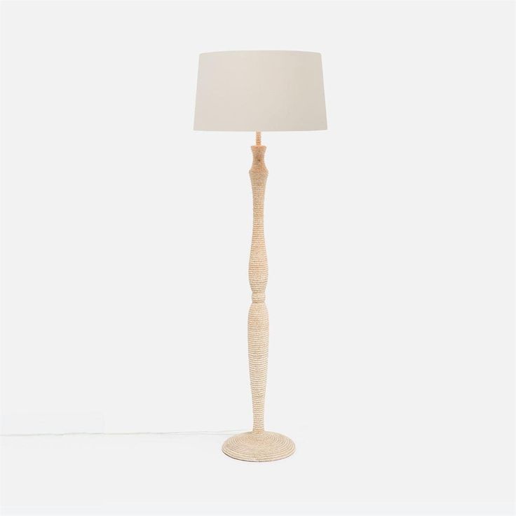 made goods barlow floor lamp natural Beach House Interior, Nautical Home, Drum Shade, Type A, Made Goods, Natural Beads, Vintage Frames, Lamp Bases, Cool Things To Make