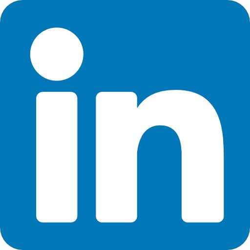 the linked logo is blue and white