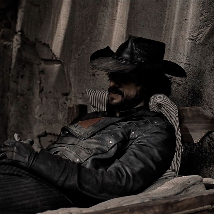 Hector Escaton, Westworld Aesthetic, Vampire Cowboy, Cowboy Oc, Aesthetic Cowboy, Goth Cowboy, Western Artwork, Cowboy Aesthetic, Costume For Halloween