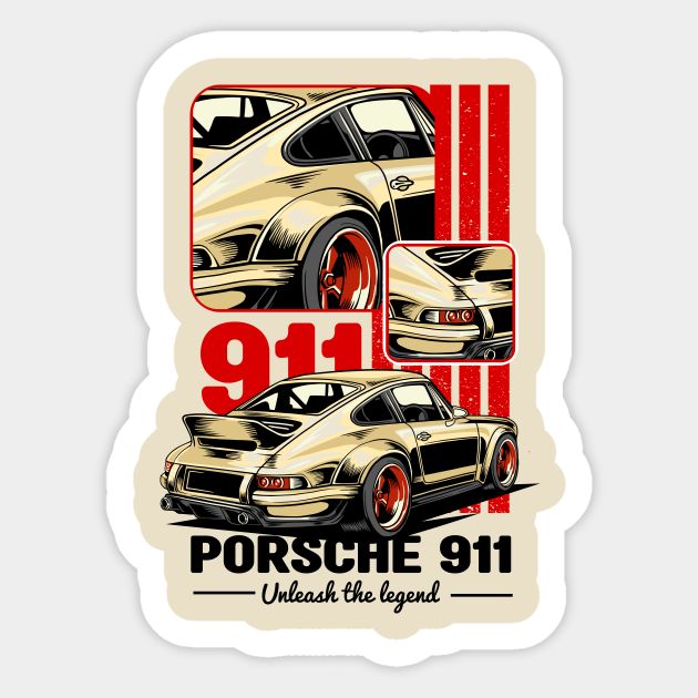 Unleash The Legend Sticker cleaningstickers 1 Stickers Of Cars, Vintage Car Stickers, Hat Designs Ideas, Car Stickers Design, Stickers For Cars Ideas, Porsche Stickers, Cool Stickers For Laptop, Laptop Stickers Ideas, Men Stickers