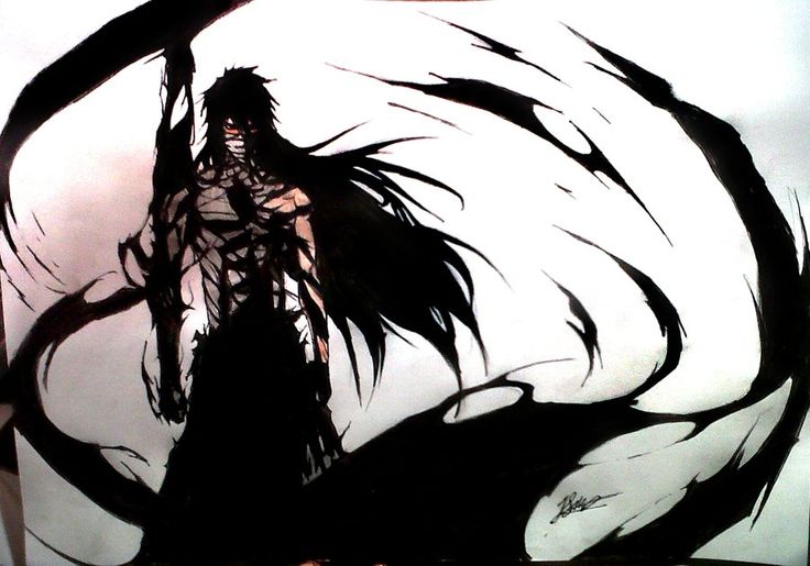 Ichigo Mugetsu FanArt Ichigo Final Form, Getsuga Tenshou, Bleach Manga Panels, Bleach Ichigo Bankai, Ichigo Bankai, Tensa Zangetsu, Ichigo Kurosaki Wallpaper, Ichigo Manga, Byakuya Kuchiki