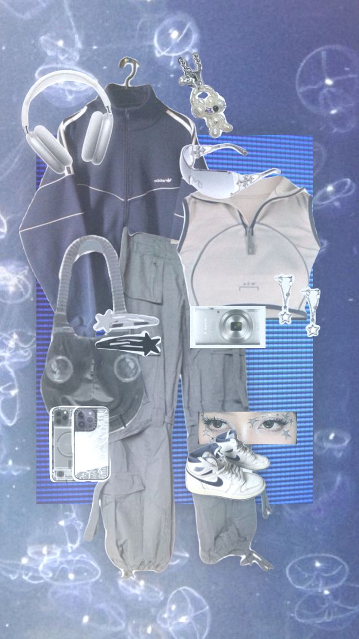 #cybercore #outfit Webcore Aesthetic Outfit, Cybercore Outfit Futuristic, Cleancore Outfit, Retro Cybercore, Cybercore Aesthetic Outfits, Webcore Outfits, Webcore Fashion, Y2k Cybercore Outfits, Futuristic Cybercore