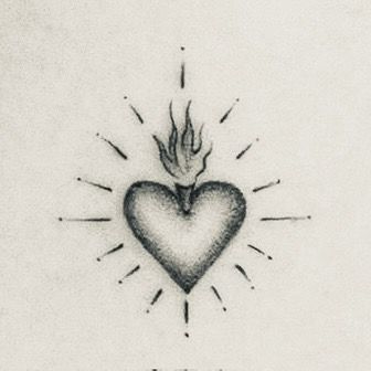 a drawing of a heart with an arrow on it and the words i love you