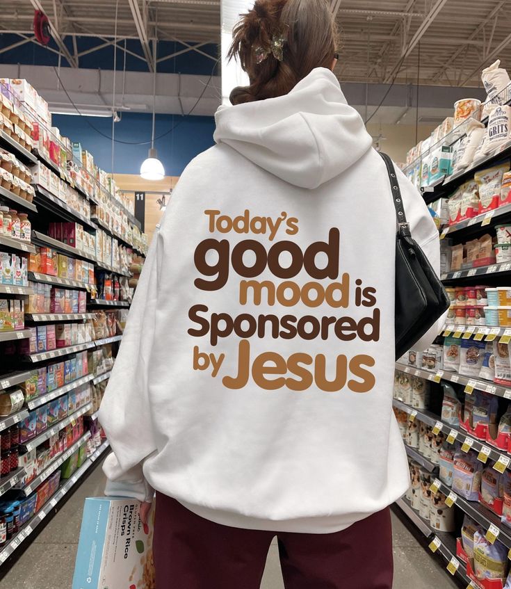 Christian Hoodie Ideas, Christian Hoodie Design, Jesus Sweaters, Bible Hoodies, Christian Sweatshirt Designs, Christian Shirt Designs, Customized Sweatshirts, Things I Want To Buy, Shirts To Make