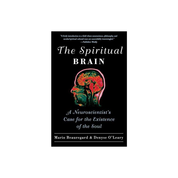 the book cover for the spiritful brain