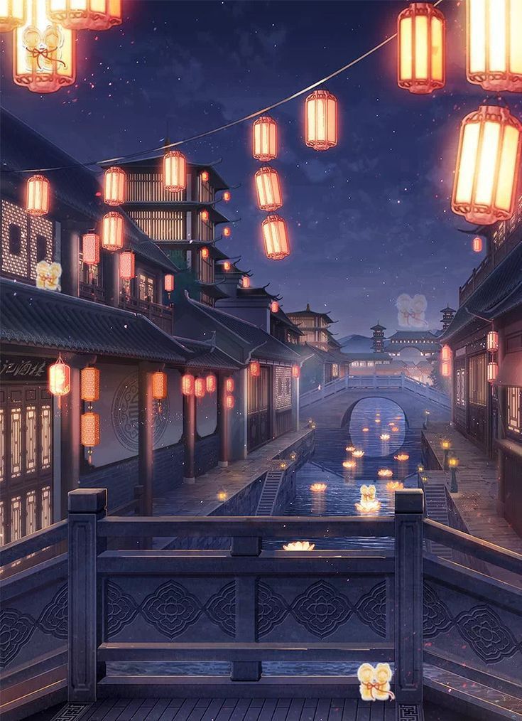 Scenery Wallpaper Anime, Wallpaper Anime Scenery, Wallpaper Fantasy Art, Facts About China, Japanese Palace, China Facts, Japanese Background, Chinese Background, Japanese Village