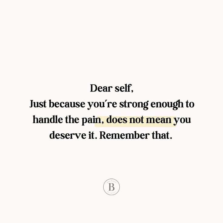 #selfcare Leave a 💯💯below if you agree Dear self, just because you’re strong enough to handle the pain, does not mean you deserve it. Remember that. 👉👉Follow: @bosswomandiaries for more ⁠ ⁠ #motivationalquotes #femaleempowermentquotes #hustlehardgirl #quotesforwomen #girlsbuildingempires #girlbossgang #femalehustlers #womenmotivation #womeninpower #sheboss #girlsruntheworld #luxurygirl #confidence #confidentwomen #bossgirl #femaleentrepreneurs #bossup #womenwhohustle #deepquotes #mo... Im Deserving Quotes, Move On Strong Quotes, You Deserve It Quotes, I Didn’t Deserve This Quotes, You’re Enough, Strong Enough Quotes, Dear Self Quotes Motivation, Dear Me Quotes, Deep True Quotes