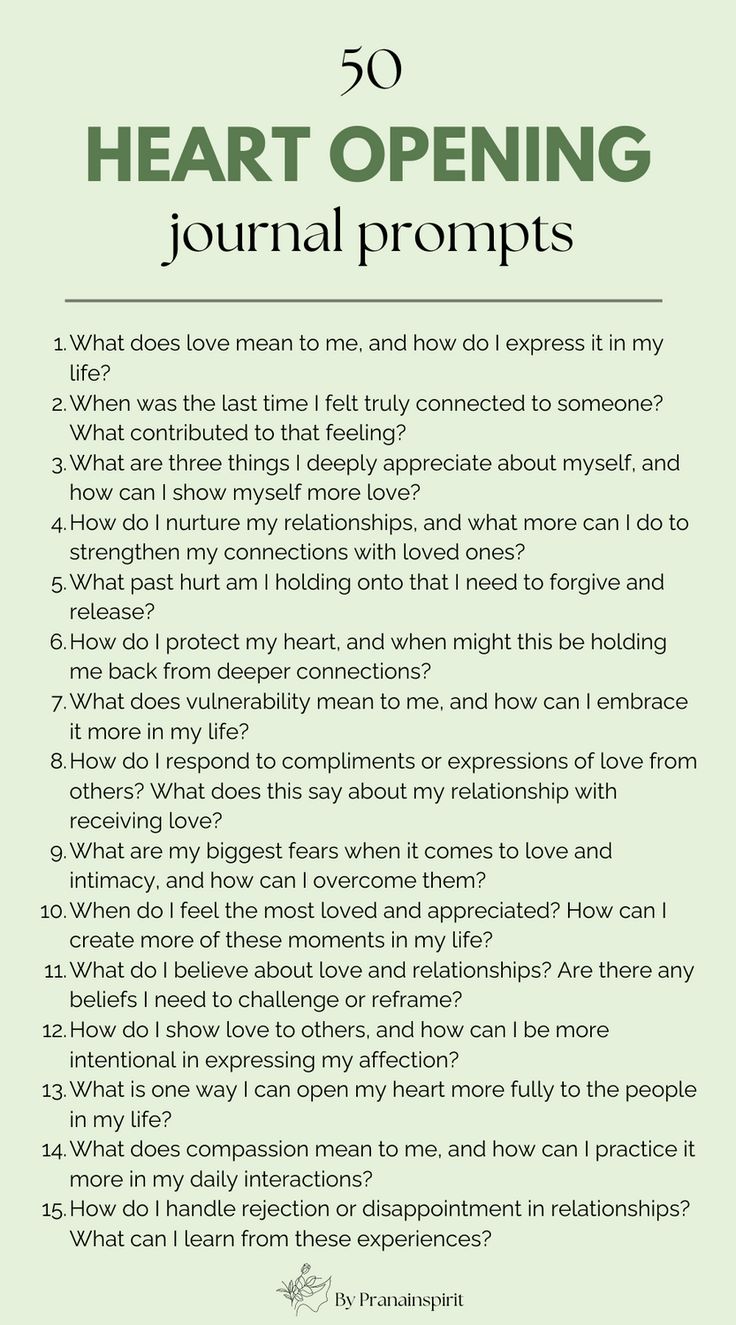 Open your heart, find more gratitude, compassion, empathy and kindness with those 50 journal prompts. After this deep work, you'll feel better than ever.🫶❤️  #journal #journalprompts #journaling #spiritual #spirituality #spiritualjournal #heartopening #heartchakra #openyourheart #gratitude #compassion #kindness #love #selfgrowth #selflove #personaldevelopment #emotionalintelligence Journaling Spiritual, 50 Journal Prompts, Love Journal Prompts, Mindfulness Journal Prompts, Deep Work, Collateral Beauty, Heart Opening, Journal Questions, Healing Journaling