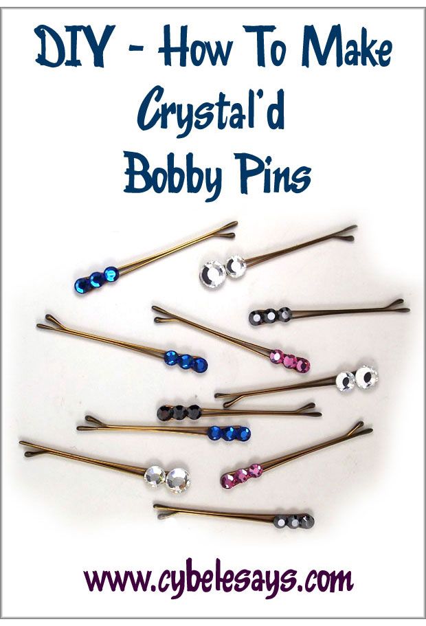 Bobby Pin Decorative Diy, Hair Dangles, Diy Bobby Pins, Bobby Pins Diy, Clothes Swap Party, Cowhide Earrings, Types Of Beauty, Ribbon Barrettes, Pins Diy