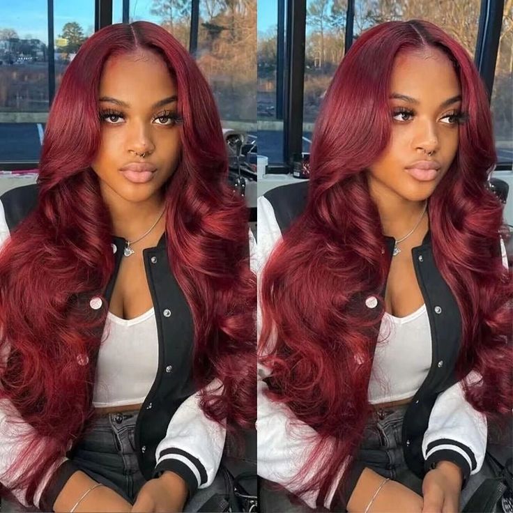 ✨ Stunning Burgundy Body Wave Wig! ✨
💖 13x4 HD Frontal for a flawless, natural look! 💇‍♀️ Middle Part with gorgeous body waves! 🔥 High-Quality Virgin Hair - soft, silky, and luxurious!
💸 Flexible Payment Plans Available!
📲 Order Now and transform your style! 💃 https://www.gigiwigs.net/products/burgundy-body-wave-wig Burgundy Microlinks, Burgundy Tape Ins, Burgundy Quick Weave, Graduation Hair, Lace Fronts, Wig Install, Birthday Hair, Hairstyle Inspiration, Frontal Hairstyles