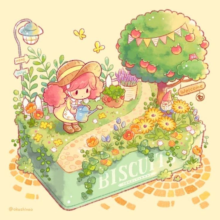 동화 삽화, Isometric Art, Kawaii Illustration, Cute Kawaii Drawings, Kawaii Doodles, Cute Little Drawings, Kawaii Wallpaper, Cute Chibi, Kawaii Drawings