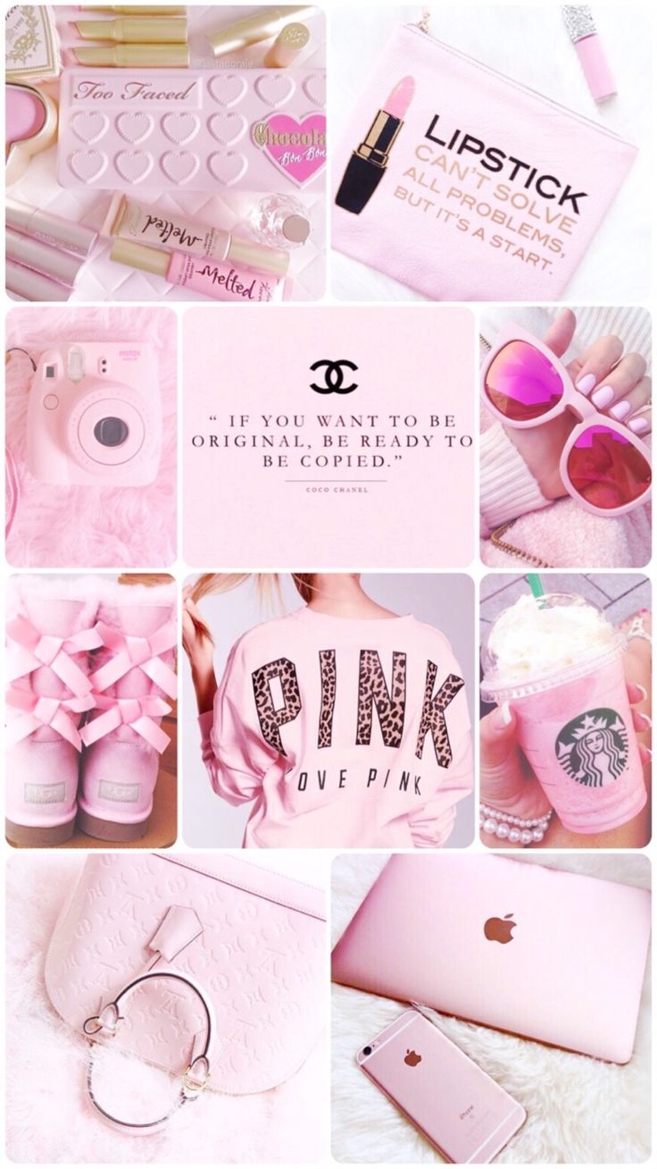 pink is the new black and it's so pretty