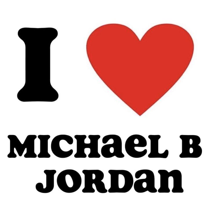 Tiktok Pfp, Michael B Jordan, My Man, Jordan, I Love, Red, White, Black