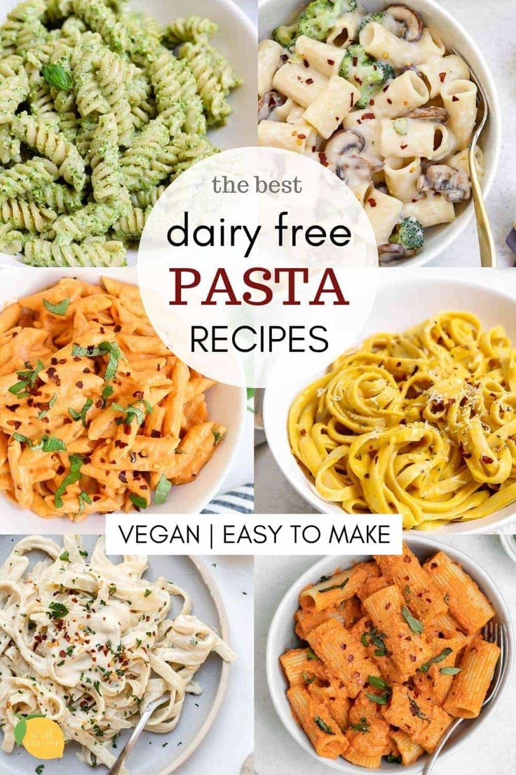 the best dairy free pasta recipes vegan easy to make