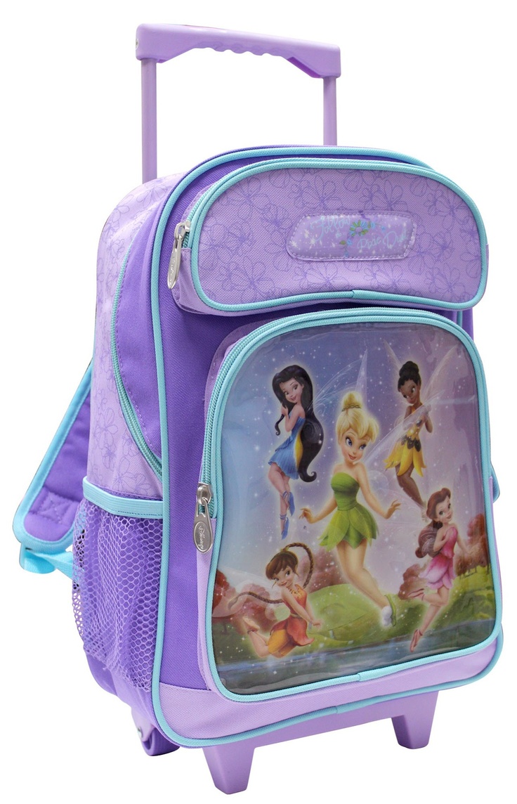 Disney fairy rolling backpack! Bell Shoes, Best Backpacks For School, Disney Luggage, Skate Wheels, Rolling Backpack, Disney Fairy, Disney Fairies, Boys Backpacks, Tinker Bell