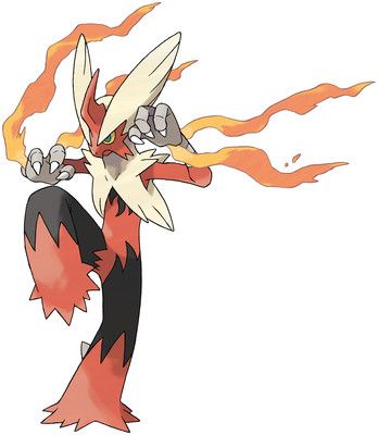 an image of a cartoon character with flames coming out of it