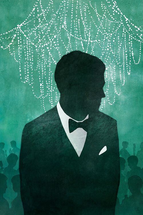 the silhouette of a man in a tuxedo is shown on an instagram page