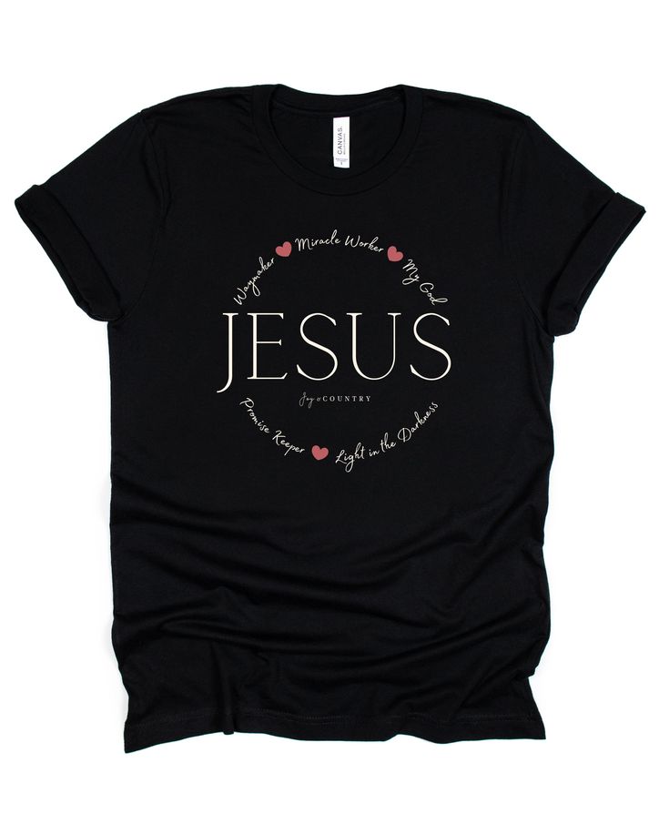 Jesus Waymaker - Unisex Crew-Neck Tee | Christian shirts designs, Jesus ...