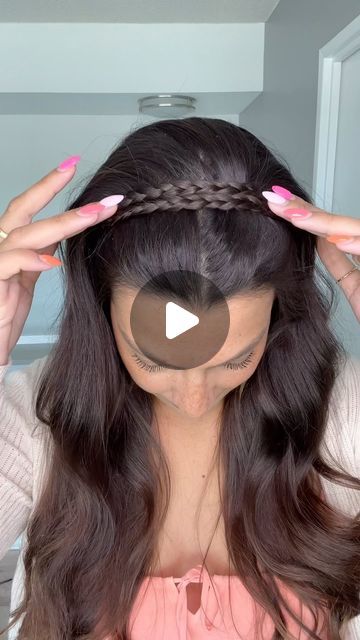 Braid Headband Tutorial, How To Make Braids, Easy And Beautiful Hairstyles, Braided Headband Hairstyle, Braiding Your Own Hair, Easy Hairstyles For Thick Hair, Beautiful Braided Hair, Natural Hair Tutorials, Diy Braids