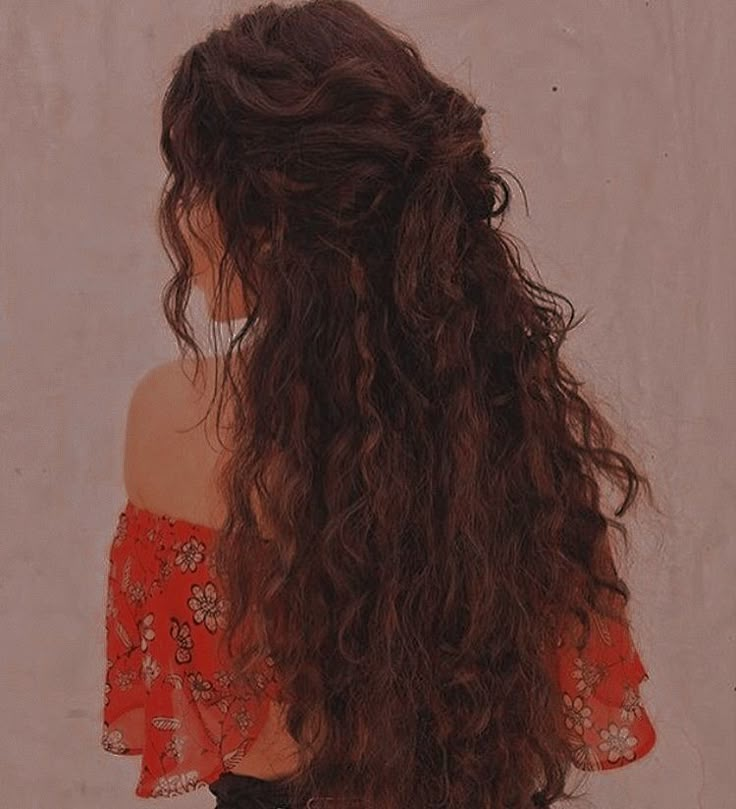 Brown Hair Inspiration, Brown Curly Hair, Curly Hair Styles Easy, Curly Girl Hairstyles, Hair Reference, Curly Hair Cuts, Hair Photo, Dream Hair, Long Curly Hair