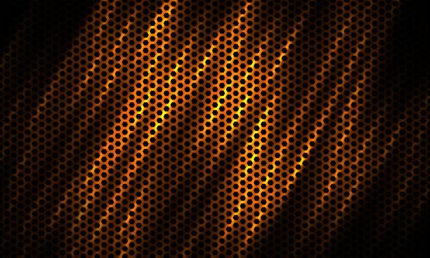 Premium Vector | Dark hexagon tech colorful sport background with carbon  fiber. technology honeycomb abstract vector background with orange colored  bright flash… | Hexagon, Carbon fiber, Background