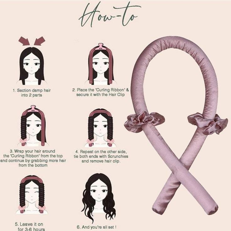 none Make Hair Curly, Curling Wand Hair, Curling Headband, Heatless Hair Curling, Heatless Curling Rod Headband, Curling Rod Headband, Heatless Curling Rod, Hair Shape, Heatless Curling