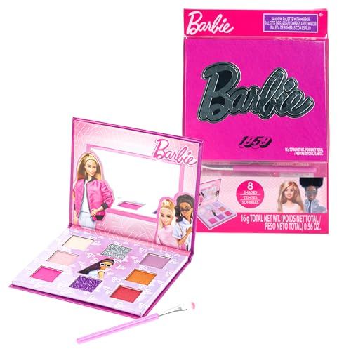 Townley Girl Barbie 8-Well Eyeshadow Palette, Shimmery Colors, Pigmented Blendable, 1 Application Brush, Non-Toxic 8+ Perfect for Parties, Sleepovers & Makeovers Girl Barbie, Shimmery Eyeshadow, Pony Birthday, Eye Shadow Palette, Barbie Collection, Slumber Parties, Ely, Shadow Palette, Barbie Girl