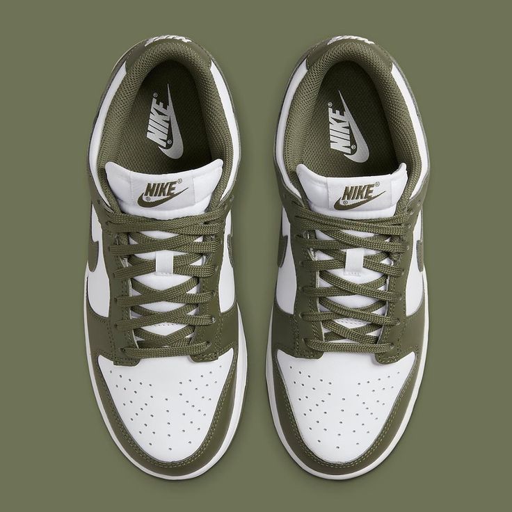 Nike Dunk Low Olive, Nike Dunk Low Medium Olive, Olive Green Nike, Nike Images, Shoes Wishlist, Air Jordan Low, Shoe Wishlist, Popular Sneakers, Jordan 2