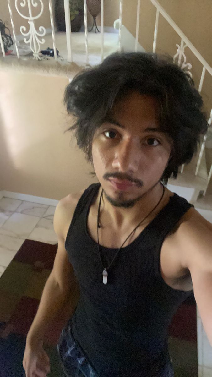 Light Skin Edgar, Latino Haircut Men Long, Long Hair Mexican Men, Latino Men With Long Hair, Tall Mexican Men, Latino Reference, Emo Mexican Boy, Guys With Stubble, Older Latino Men