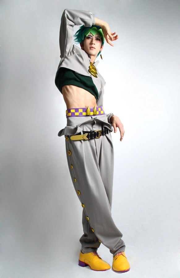 Rohan Kishibe Rohan Kishibe Inspired Outfits, Irl Jojo Pose, Rohan Kishibe Outfit, Jojo Cosplay, Rohan Kishibe Cosplay, Rohan Cosplay, Jjba Rohan, Rohan Kishibe, Rohan Kishibe Araki Art