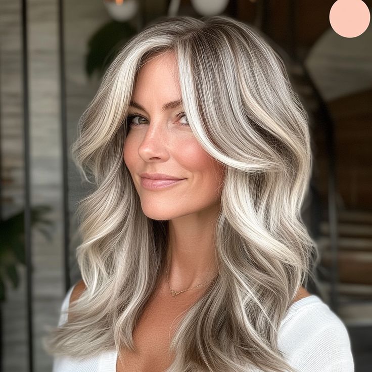 capecod8999 httpss.mj .runAju4TlC Duo A pretty 45 year old wom 44d80540 8d7e 4807 83f4 be75d1d4117d 0 Best Blonde Highlights To Cover Gray, Ash Brown And Platinum Hair, Ash Blonde Hair Streaks, Caramel And Platinum Balayage, Ash And Blonde Hair Highlights, Blonde Hair Contrast, Root Melt Icy Blonde, Yellow Blonde To Icy Blonde, Extreme Highlights Hair