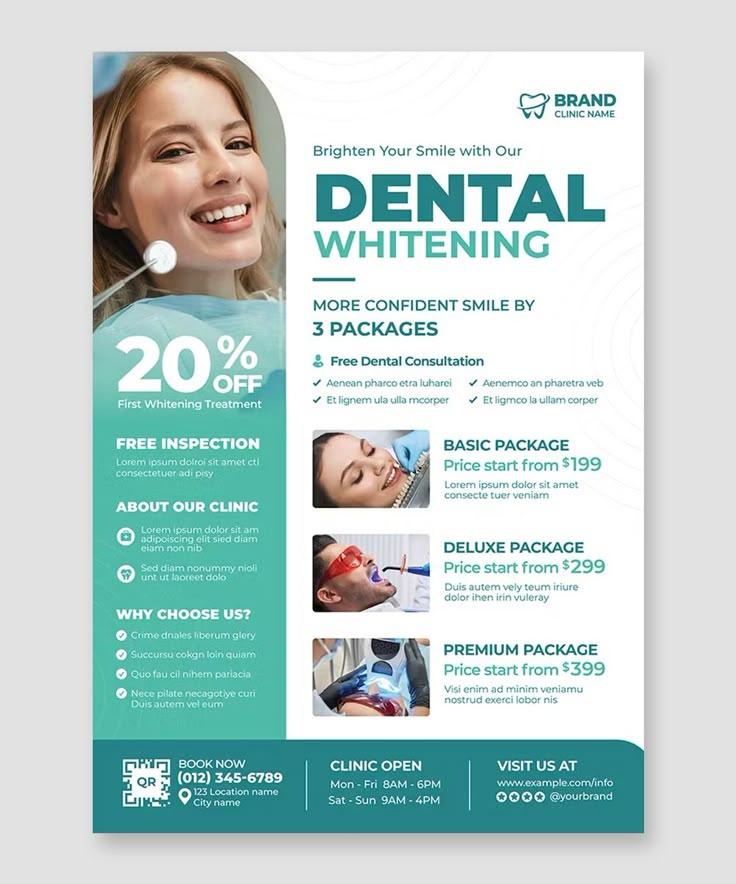 dental flyer template for dentists