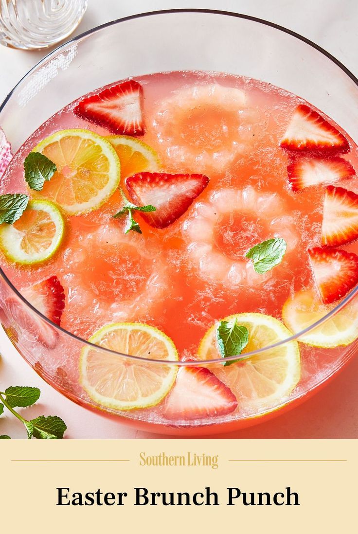 an easy and delicious easter brunch punch recipe