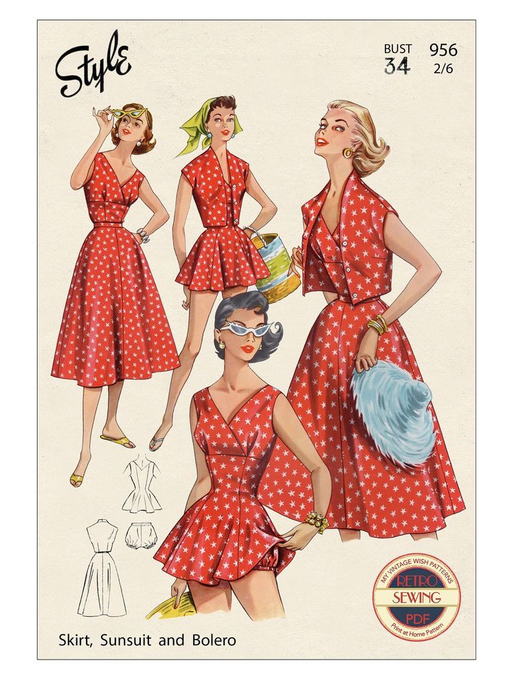 a woman in a red polka dot dress and hat with her hands on her hips