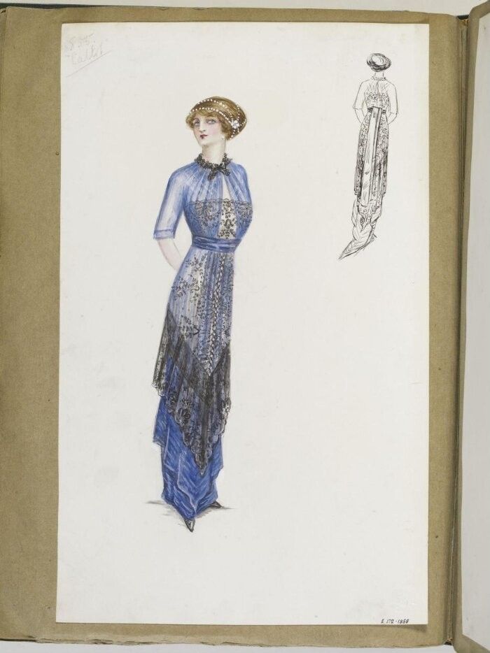 Jeanne Paquin, Merry Widow, Hobble Skirt, 1910s Fashion, Edwardian Fashion, Fashion Plates, Fashion Sketches, Reign, Women's Fashion