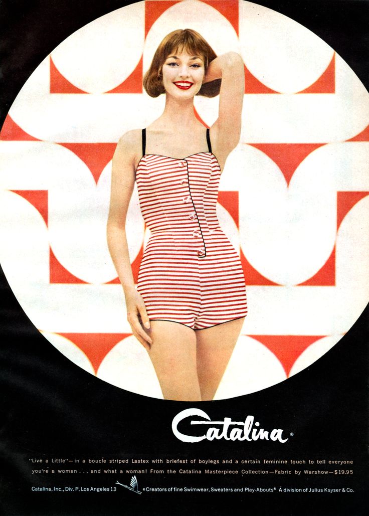 Catalina, 1957 | Model: Dolores Hawkins | Dave | Flickr Jumping Frog, Retro Swimwear, Glamour Magazine, Vintage Swimwear, Beach Swimwear, Woman Beach, Now Open, Vintage Finds, Bathing Suit