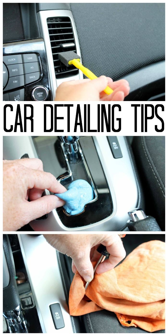 car detailing tips that are easy to use and great for your vehicle's interior