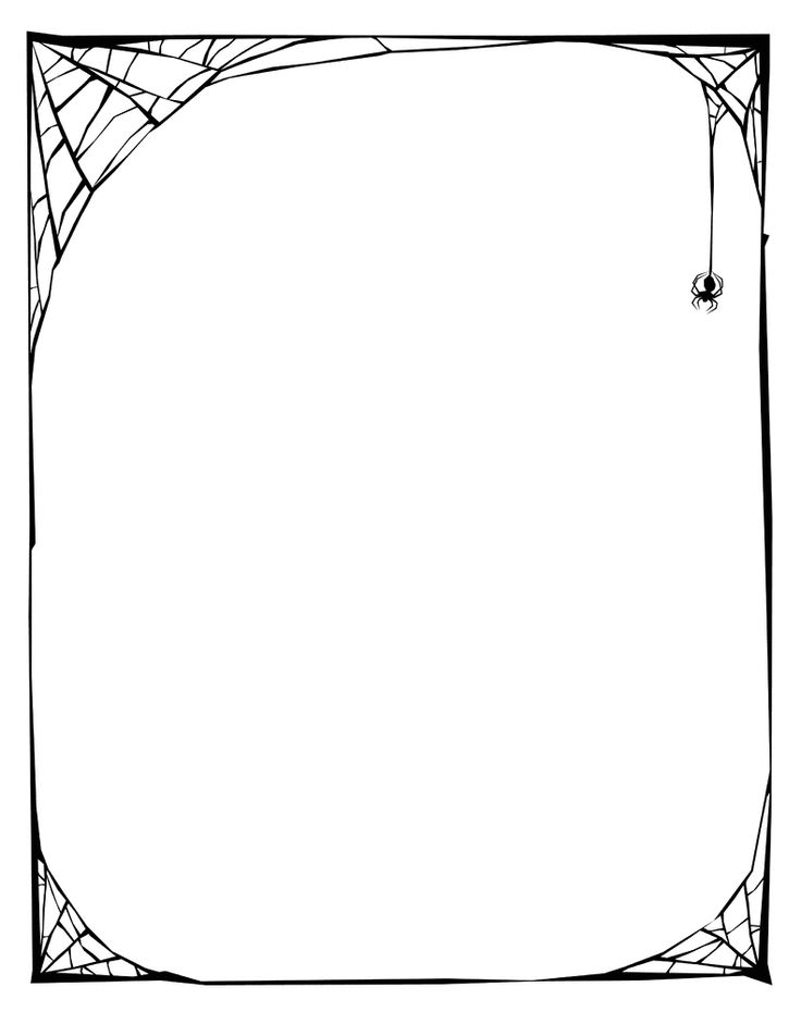 a black and white drawing of a square frame with spider webs hanging from it