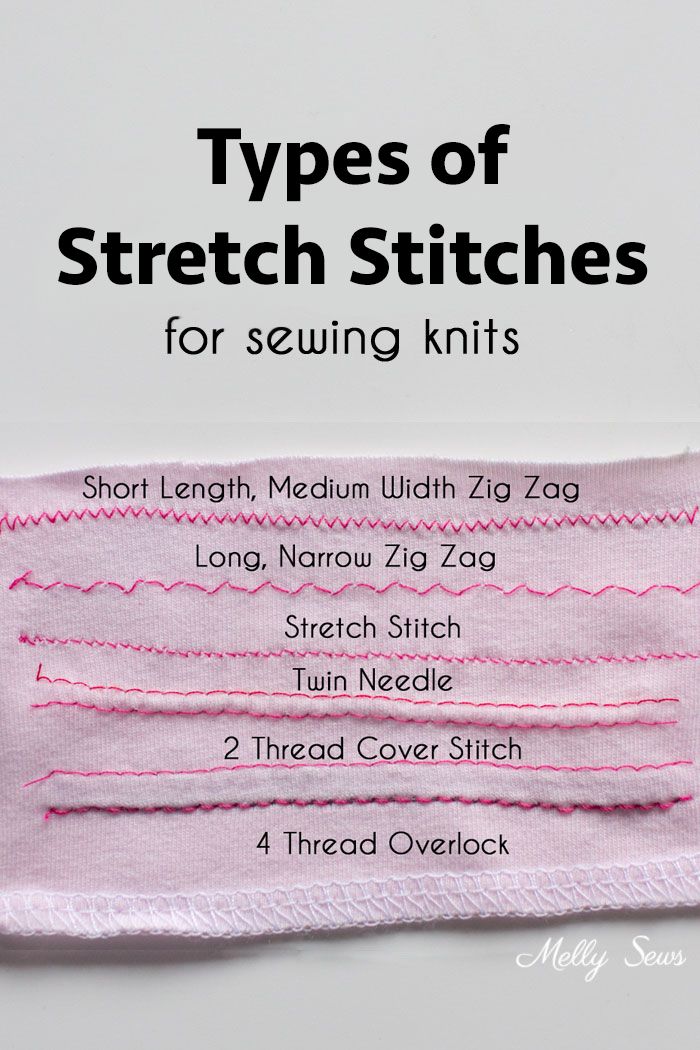 the instructions for how to sew different types of stitchs on clothing and accessories