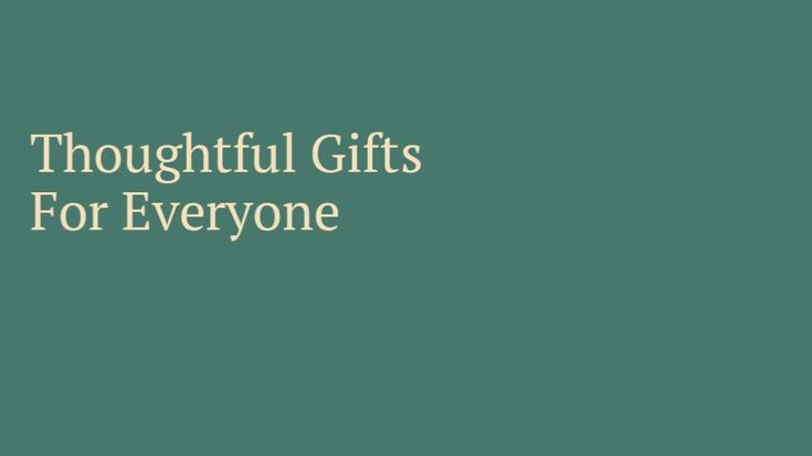 Your Ideal Gifts