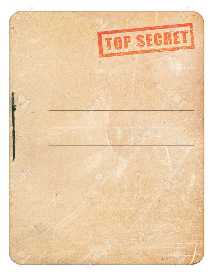 an old paper with the word top secret written on it stock photo - 1387982