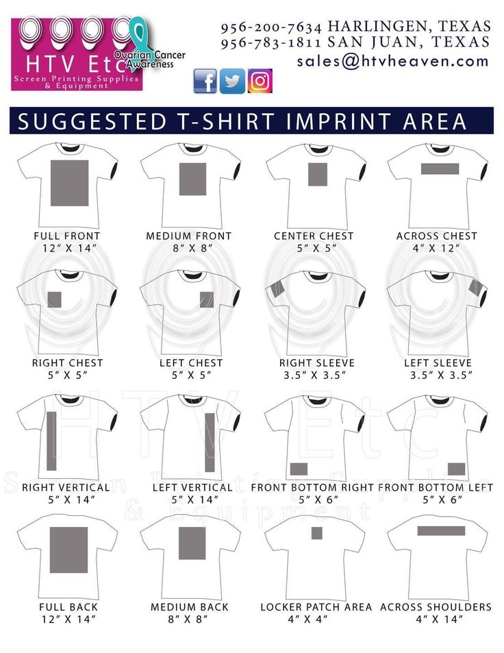 the sizes of t - shirts for men and women are shown in this graphic diagram