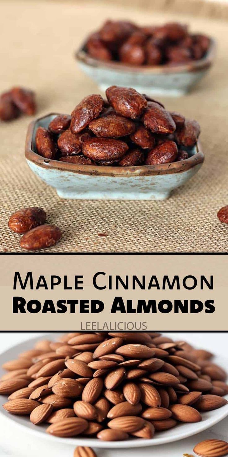 Canadian Moose Droppings - Maple Cinnamon Roasted Almonds Roasted Almonds Recipe, Cinnamon Roasted Almonds, Honey Roasted Almonds, Nut Dessert, Nut Butter Recipes, Candied Almonds, Nut Snacks, Honey Almonds, Cinnamon Almonds