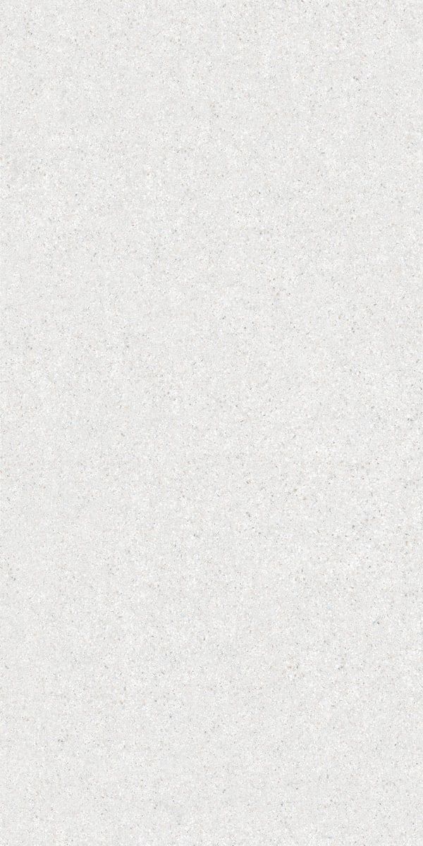 a white wallpaper with small dots on the top and bottom corner, in shades of gray