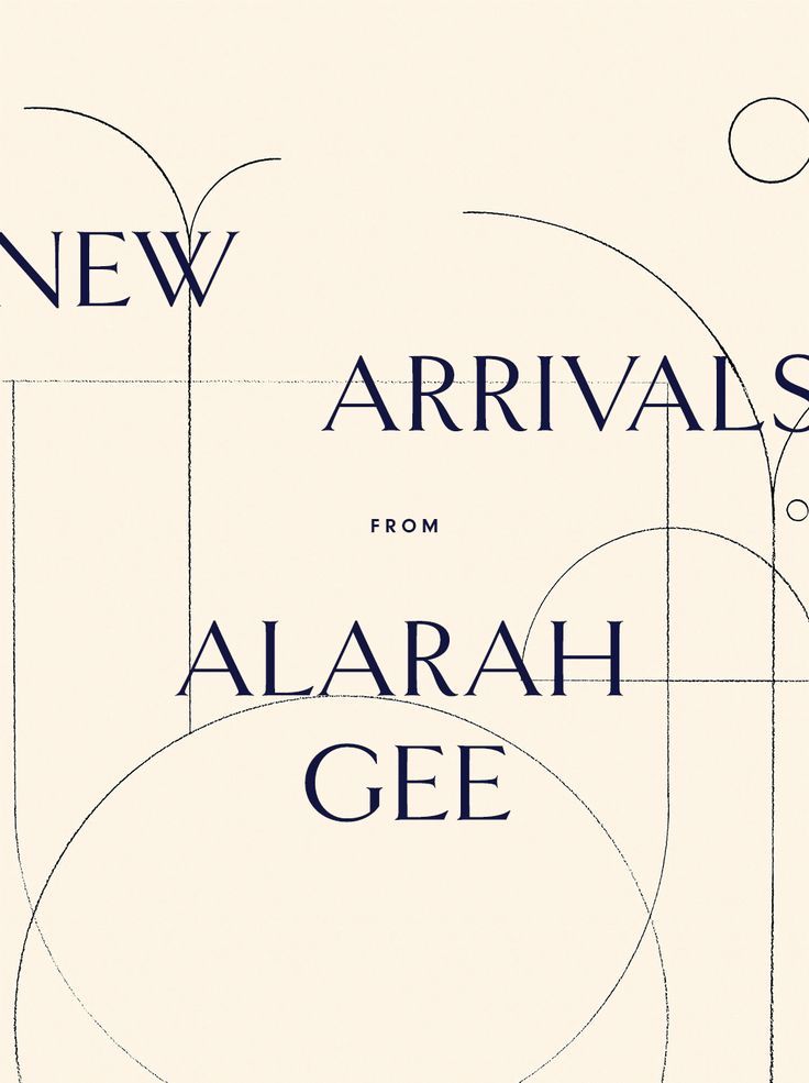 a book cover with the title new arrivals from allaah geee, written in black and