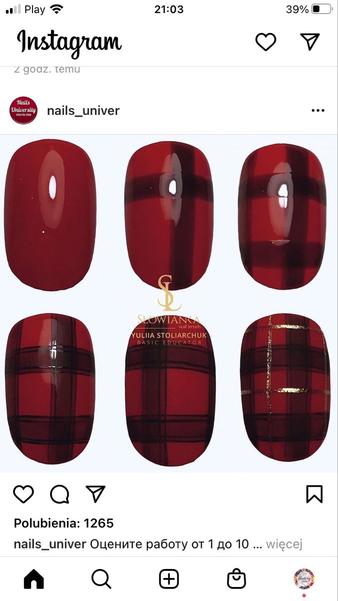 Red Flannel Nails, Lumberjack Nails, Flannel Nail Art, Cristhmas Nails, Black Plaid Nails, Buffalo Plaid Nails, Red Plaid Nails, Flannel Nails, Trending Winter Nails