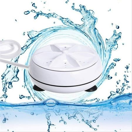 an image of a white device floating in the water