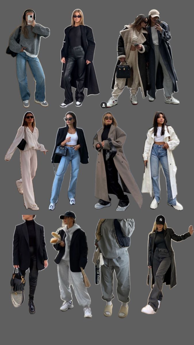 Cargo Women Outfit, Cargo Fits, Looks Adidas, Oversized Coats, Chic Winter Outfits, Winter Fashion Outfits Casual, Oversized Jeans, Cold Outfits, Looks Party